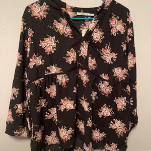 Women’s black blouse